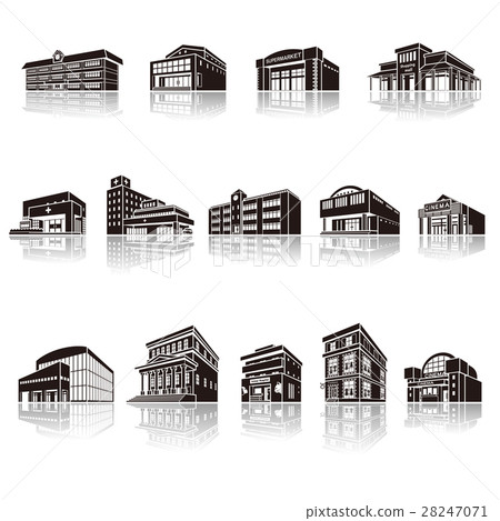 Shadow illustration / building figure of building 28247071