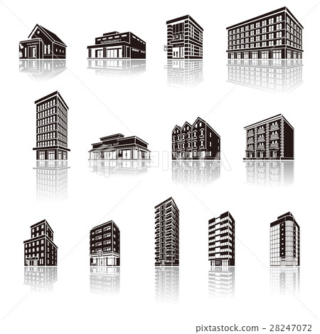 Shadow illustration / building figure of building 28247072