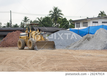 backhoe vehicle 28247914