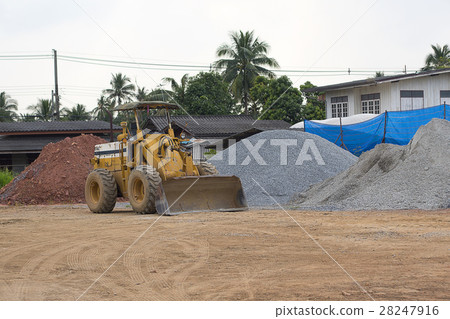 backhoe vehicle backhoe vehicle 28247916