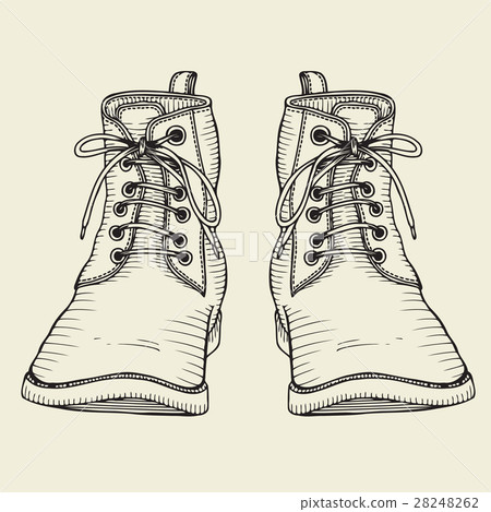 Two boots, laced Two boots, laced 28248262