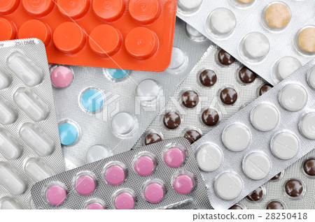 Many Pills and Tablets on table Many Pills and Tablets on table 28250418