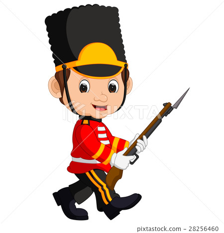 British guardsman cartoon British guardsman cartoon 28256460