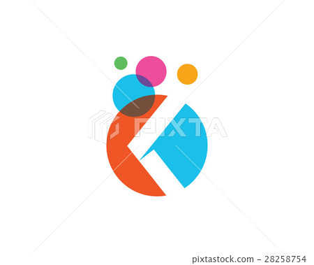 K Arrows Logo Template 28258754