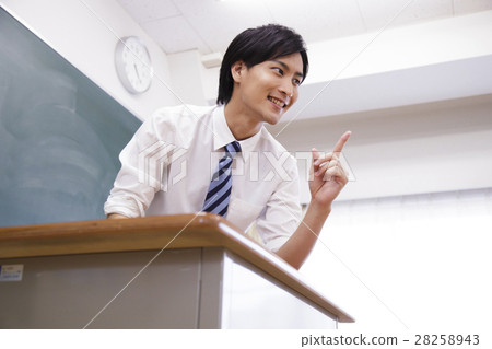 Teacher teacher classroom school class blackboard teacher education male study learning cram school Teacher teacher classroom school class blackboard teacher education male study learning cram school 28258943