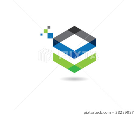 V Letter Property Logo Template 28259057