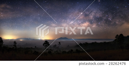 Panorama milky way 28262476