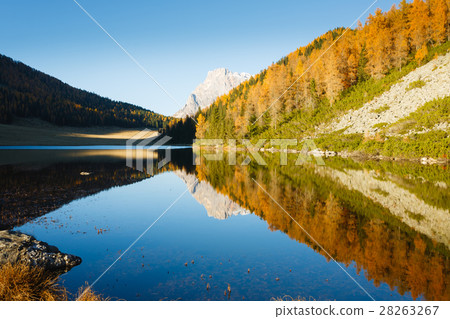 Autumn panorama from Italian Alps 28263267