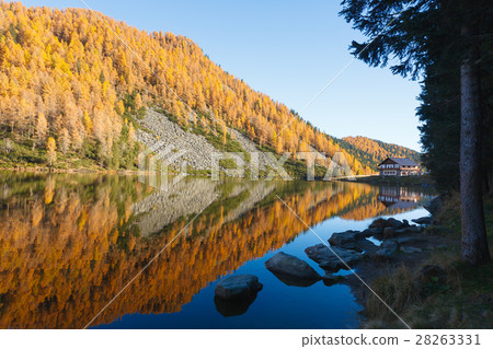 Autumn panorama from Italian Alps Autumn panorama from Italian Alps 28263331