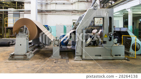 Machine at paper manufacturing 28264138