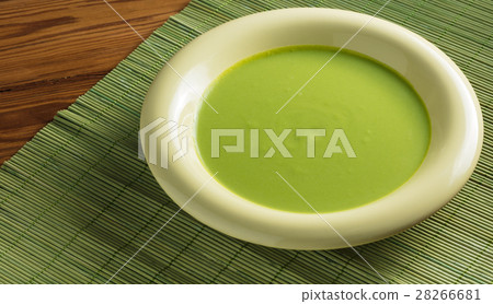 soup puree of green peas soup puree of green peas 28266681