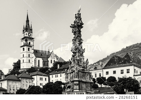 Saint Catherine's church with Plague column Saint Catherine's church with Plague column 28268151