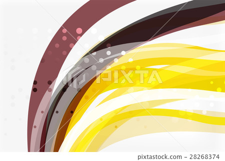 Elegant colorful wave, stripes Elegant colorful wave, stripes 28268374