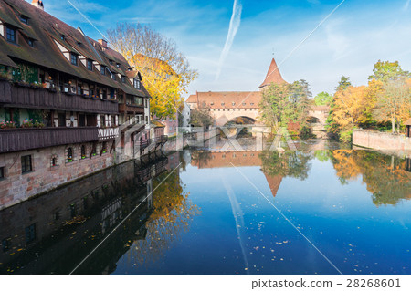 Old town of Nuremberg, Germany Old town of Nuremberg, Germany 28268601