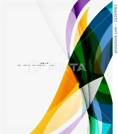 Vector elegant wave background 28269063