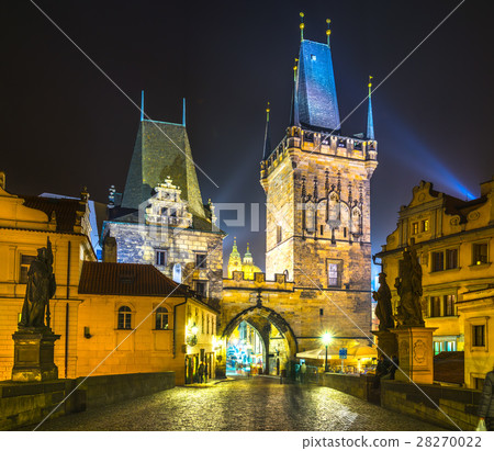 Prague, Charles Bridge and Mala Strana. Prague, Charles Bridge and Mala Strana. 28270022
