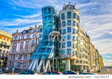 Prague, The Dancing house, Czech Republic Prague, The Dancing house, Czech Republic 28270217
