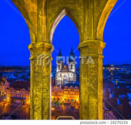 Prague, Tyn Church and Old Town Square 28270226