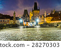 Prague, Charles Bridge and Mala Strana. 28270303