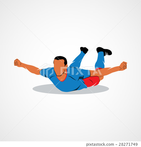soccer player celebrating soccer player celebrating 28271749