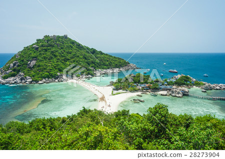 Asian tropical beach paradise at Thailand 28273904