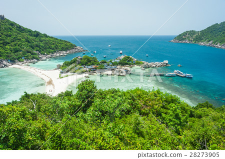 Asian tropical beach paradise at Thailand 28273905