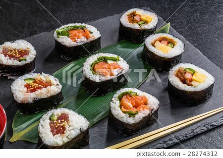 Rolled sushi rolled sushi 28274312