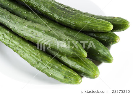 Gherkin on a white background 28275250
