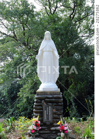 Maria statue of Ohno church hall · Nagasaki 28275862