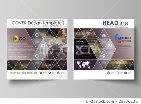 Business templates for square design brochure 28276138