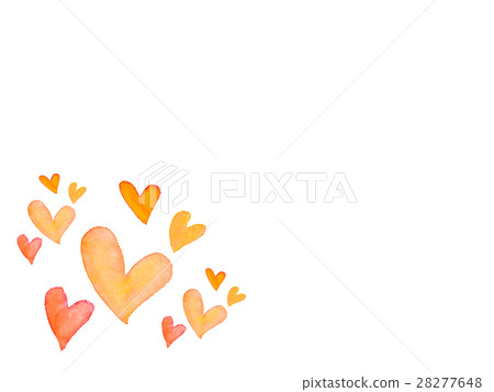 Watercolor motif Heart Watercolor motif Heart 28277648