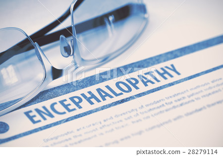Encephalopathy. Medicine. 3D Illustration. Encephalopathy. Medicine. 3D Illustration. 28279114