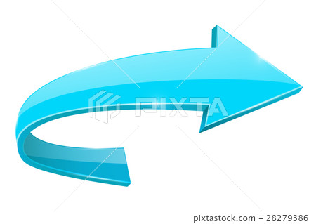 Blue RIGHT arrow Blue RIGHT arrow 28279386
