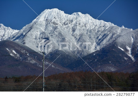Wishing for Yatsugatake - from Harumura Nagano prefecture Wishing for Yatsugatake - from Harumura Nagano prefecture 28279877