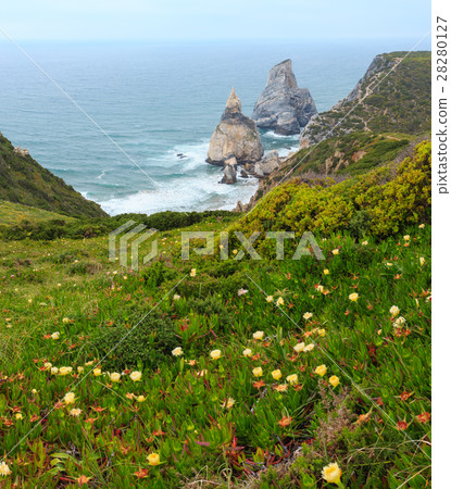 Atlantic coast summer view, Portugal. Atlantic coast summer view, Portugal. 28280127