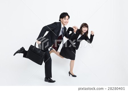 Running businessman 28280401