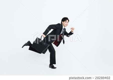 Running businessman 28280402