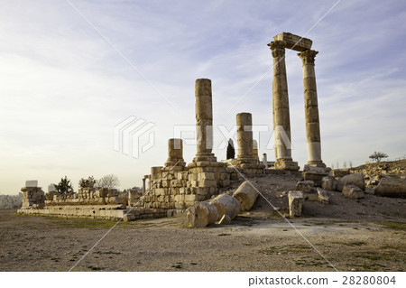 Temple of Hercules at Amman Citadel 28280804