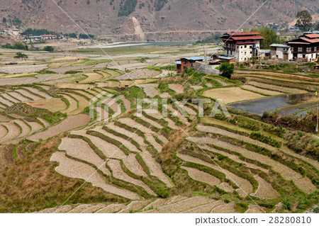 Bhutanese village 28280810
