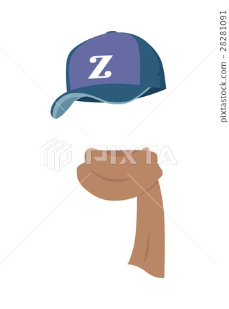 Hat. Contemporary Sport Violet Cap with Z Letter Hat. Contemporary Sport Violet Cap with Z Letter 28281091