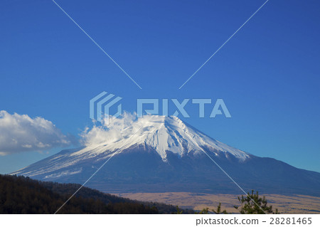 Mt. Fuji snowy mountain lake Mt. Fuji snowy mountain lake 28281465