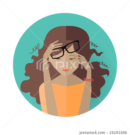 Young Woman Avatar Icon Young Woman Avatar Icon 28281886