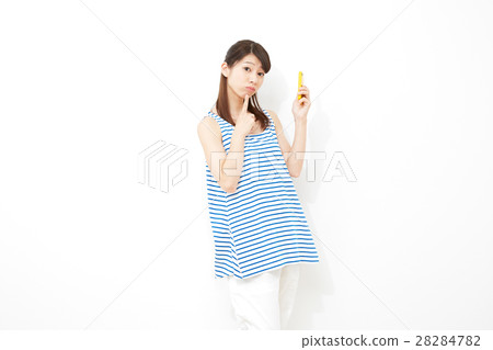 想想一個女性智能手機 28284782