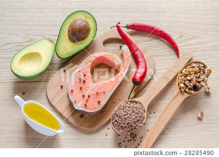 Food with unsaturated fats 28285490