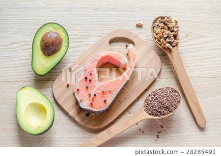 Food with unsaturated fats 28285491