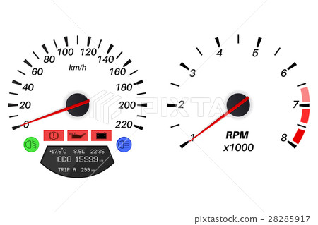 Speedometer, tachometer 28285917