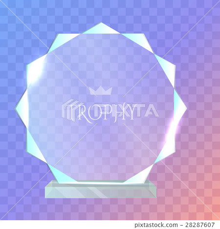 My Best Trophy. Round Glass Award with Cutters My Best Trophy. Round Glass Award with Cutters 28287607