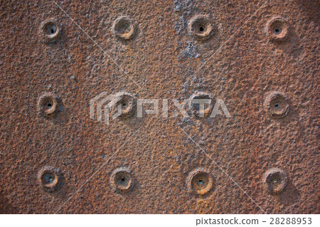 Rusty Plate Background Rusty Plate Background 28288953