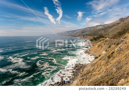 USA Pacific coast landscape, California USA Pacific coast landscape, California 28289249