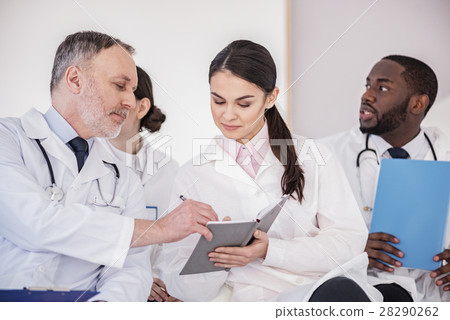 Calm therapeutic noting in memorandum pad 28290262